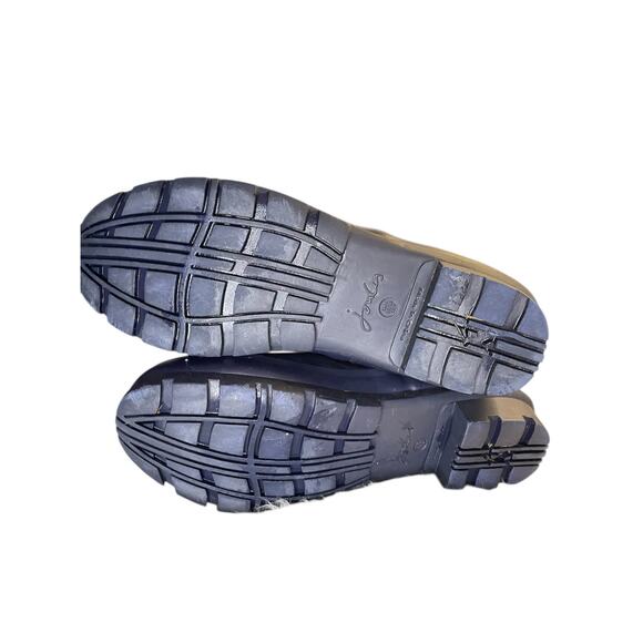 Joules Molly Welly Floral Leopard Rain Boots Navy size 5 women’s - Picture 7 of 8